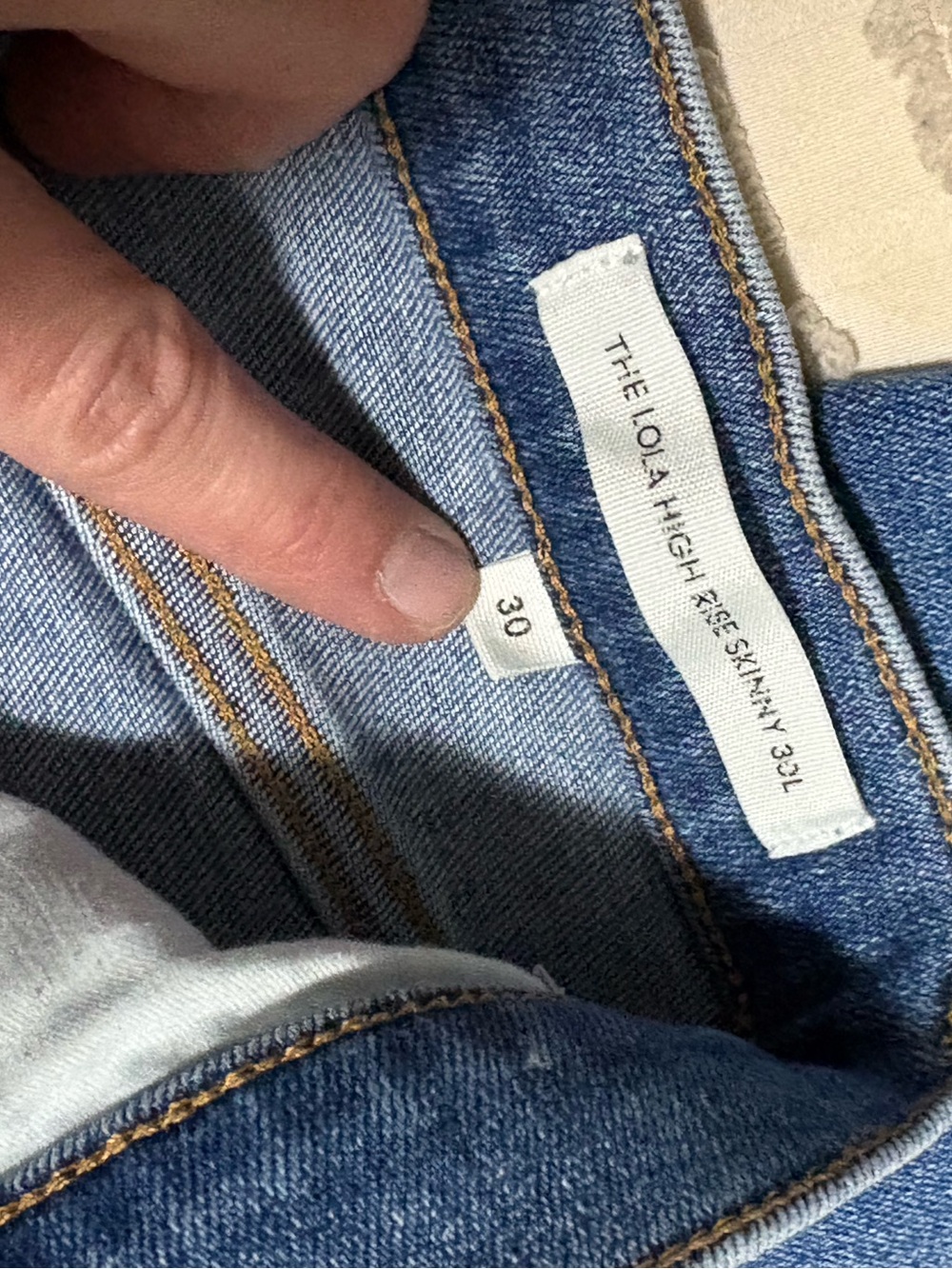 Denim Forum the Lola Blue Jeans - Picture 4 of 4